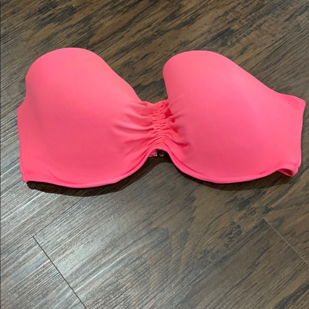 Victoria secret strapless swim top